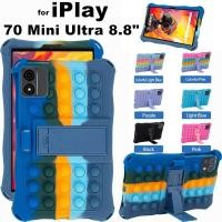 ราคา for Alldocube iPlay 70 Mini Ultra 8.8 Inch Tablet Case Ajustable Stand Cover Tablet Soft Silicone Push Bubble Case (40601388034)