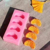 ราคา [YG] แม่พิมพ์ซิลิโคนกลีบสีส้มสบู่เทียนทําขนมเบเกอรี่ตกแต่งบ้าน TH (46007258326)
