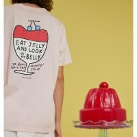 ราคา Jelly Belly T-shirt คอกลมสีชมพู **สินค้าพร้อมส่ง** (7196545356)
