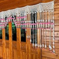 ราคา เครื่องแขวนไทย ระย้า มาลัยตุ้ม ฉากตาข่ายหน้าช้าง ฉากแต่งงาน ฉากมาลัยตุ้ม ฉากดอกรัก ฉากประดับบ้าน (26208605250)