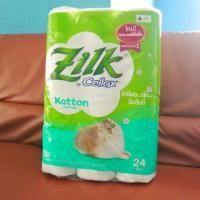 ราคา Zilk kotton by Cellox ซิลค์ คอตตอน 24ม้วน (7824239921)