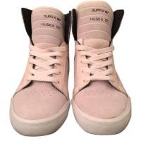 ราคา Pink Suede Supra Muska 001 Hitops W ของแท้ มือ 2 สภาพสวย ไม่มีกล่อง 9US (10752293033)