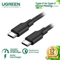 ราคา UGREEN สายชาร์จ USB Type C to C 60W 1M 1.5M 2M PD QC 3.0 - US286 (41570627718)