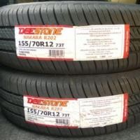 ราคา ยางมิร่าขอบ 12-13" Deestone ดีสโตน ขนาด 155/70 R12 73T รุ่น Nakara R202 ปี 2018 : 1 เส้น, 1 ชุด (4 เส้น) (916729220)