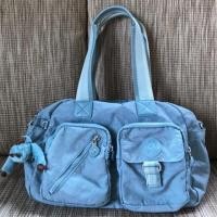 ราคา กระเป๋า kipling รุ่น Defea สี Pastel Blue สภาพดี แท้ % (2554843745)