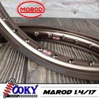 ราคา ล้อ MAROD 1.40 X 17 ขอบเรียบ วงล้อ ขนาด1.4ขอบ 17ลิขสิทธิ์แท้ สีไทเทเนียมวงล้ออลูมิเนียมสำหรับรถจักรยานยนต์ (19717590691)