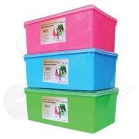 ราคา กล่องใส่รองเท้าพลาสติกสีหวาน 3 ใบ ขนาด 20 x 31 x 12.5 ซม. (10704166512)