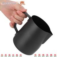 ราคา HGOUGVT เหยือกตีฟองนม,ความจุ 600ML 20 ออนซ์สแตนเลสถ้วยผ่อนคลาย,กาแฟ Supply Matte สีดํา 304 สแตนเลสเอสเปรสโซนึ่งเหยือก Latte Art (56356511622)