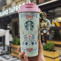 ราคา 2025Starbuck-Thermos Cup Spring Flower Series ถ้วยน้ําสไตล์ใหม่ถ้วยกาแฟอเมริกันรถแบบพกพาแบบพกพาถ้วยพกพา (57101457213)