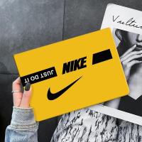 ราคา yellow　NIKE　for เคสไอแพด mini 5 6 เคส air 1 2 3 4 5 pro 11 10.2 gen 7/8/9 Airbag tri-fold pen slot case (14883402927)