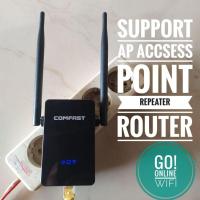 ราคา ตัวขยาย Wifi COMFAST CF-WR302S 300Mbps Wireless Repeater รองรับเราเตอร์จุดเชื่อมต่อ AP (27365225944)