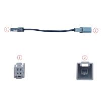ราคา สายเคเบิลอะแดปเตอร์ USB อินพุตเครื่องเสียงรถยนต์ สําหรับ Toyota Camry (19142834171)