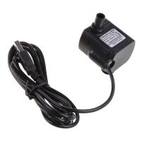 ราคา Hl Flow ปั๊มน้ําแบบปรับได้ DC3 5V-9V 3W USB Mini Submersible ปั๊มน้ําทนทาน (26914288725)