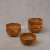 ราคา DEFECT ชามไม้ 15x7 Ramen ชามก๋วยเตี๋ยว Meatball ข้าวโอ๊ตโจ๊กชามสลัดคอนเทนเนอร์ไม้ชามเกาหลี Perhutani ไม้สักไม้ (52501697521)