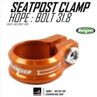 ราคา รัดหลักอาน ขนาด 31.8 HOPE : BOLT SEATPORT CLAMP สีส้ม (28102928229)