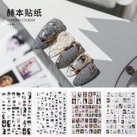 ราคา Influencer สติ๊กเกอร์แต่งเล็บสไตล์ Hepburn Retro STICKER สติ๊กเกอร์ติดเล็บ (49404628528)