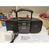 ราคา SONY CFD-32 [100V] เครื่องเล่นเทป+CD+วิทยุ ใช้งานได้เต็มระบบ (ฟรีหม้อแปลง+สายไฟ) (5077001623)