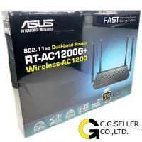 ราคา ASUS RT-AC1200G+ ประกันศูนย์ไทย 5ปี Dual-band Wireless AC1200 Gigabit Router (795625491)
