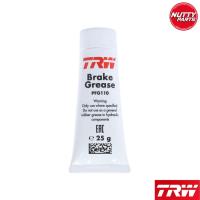 ราคา จาระบีขาว TRW Brake Grease PFG110 ขนาด 25g Made in German จารบี เบรค สำหรับทาลูกยางเบรค สลักเบรค สลักดิสเบรค (23674631892)