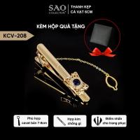 ราคา คลิปหนีบเนคไทผู้ชายคุณภาพสูง – คลิปหนีบเสื้อกั๊กหินคริสตัล & เพทายประกาย พร้อมกล่องของขวัญ (KCV208) (40417264612)