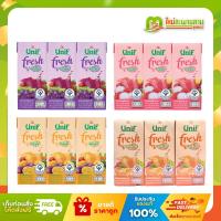 ราคา [แพ็คx1] ยูนิฟ Unif เฟรช ดีไลท์ น้ำผักผลไม้รวม 180 มล. x 3 กล่อง (27180920650)
