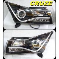 ราคา โคมไฟหน้าแต่ง เชฟโลเรท CRUZE โคมดำ โปรเจคเตอร์(ลูกแก้ว) วงแหวน Daylight ไฟเลี้ยวLED งานไต้หวัน (10524005066)
