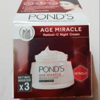 ราคา PONDS AGE MIRACLE WRINKLE CORRECTOR NIGHT CREAM 50 g (1453619141)