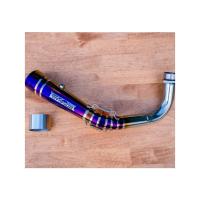 ราคา คอท่อ Forza350 Xmax300 ไทเทเนียม สำหรับใส่ปลายเดิม คอกรวย (44408411780)