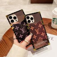 ราคา LV แฟชั่นปลอกเคสโทรศัพท์กระจกLVสําหรับApple iPhone 17 16 15 14 13 12 PRO MAX AIR PLUS Squareปกหลัง (14094760421)