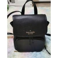 ราคา กระเป๋า​เป้มือสอง​ของแท้​แบรนด์​kate spadeสีดำ kate Spade Darcy Camel Leather Backpack Purse (27374224744)
