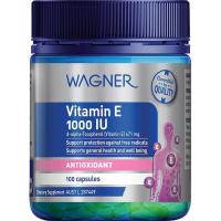 ราคา Wagner Vitamin E 1000IU 100 Capsules (27351107963)