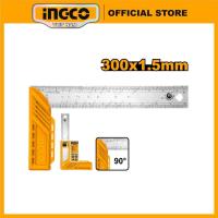 ราคา INGCO HAS ไม้บรรทัดมุมขวา 300 มม123002 ใบมีดกว้าง40มมใบมีดหนา1.5มมใบมีดสแตนเลส (29680637433)