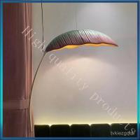 ราคา Luxurious Zhongshan Nordic Postmodern Creative Banana Leaf Pendant Light for Villa Dining Room Q44H (55102943014)
