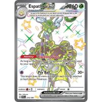 ราคา [Binder Condition] Espathra ex 214 Pokemon Paldean Fates (29891386666)