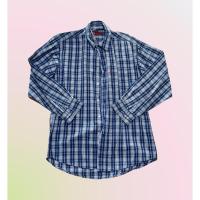 ราคา เสื้อเชิ้ต Levi ลายสก๊อต แท้ size M (44376717497)