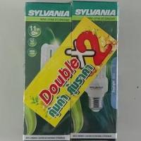 ราคา หลอดประหยัดไฟ Sylvania 3u 11w Double x2 (แสงขาว)Daylight เท่านั้น (12851007429)