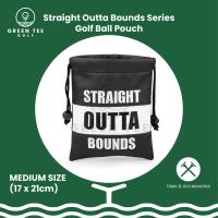 ราคา Straight Outta Bounds Series Golf Ball Pouch - Leather Golf Ball Bag กระเป๋าลูกกอล์ฟ (47456075203)