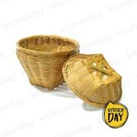 ราคา (งานฝีมือ) กระบุงหวาย กระบุงสาน กระบุงใส่เงิน ตะกร้าสานมือ (616336600)