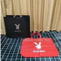 ราคา แท้ !! ถุงกระดาษ / ถุงผ้า Playboy (9491100690)