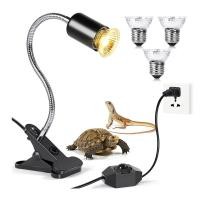 ราคา พร้อมในสต็อก หลอดไฟ UVB เต่า หลอดไฟให้ความร้อน หลอดไฟเลี้ยงเต่า โคมไฟสัตว์ UVA+UVB 3.0 25W/50W/75W (25055432559)