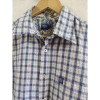 ราคา เสื้อเชิ๊ตผู้ชาย ARROWแท้ สก๊อตสีน้ำเงิน (23481004334)