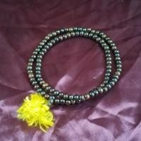 ราคา สร้อยประคำไม้มงคล ๑๐๘ เม็ด หลวงพ่ออุตตมะ วัดวังก์วิเวการาม กาญจนบุรี 108 auspicious wooden beads, Luang Pho Uttama (24129069397)