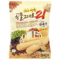 ราคา เกมิฟู้ดขนมธัญพืชอบกรอบสอดไส้ครีมชีส 80กรัม Gaemi Food Grain Crispy Roll 80g. [หมายเลขบาร์โค้ด 8809010960241 ] (56653144750)