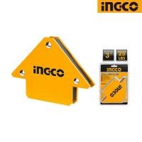 ราคา แม่เหล็กจับฉาก ฉากเหล็ก 3 นิ้ว INGCO AMWH25031 แม่เหล็กจับมุม แม่เหล็กฉาก (28043665849)