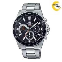 ราคา CASIO EDIFICE นาฬิกาผู้ชาย รุ่น EFV-570D-1AV วัสดุสเตนเลสสตีล สีดำ คาสิโอ (22878387155)