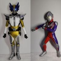 ราคา ฟิกเกอร์ก่อนรัก KR9 kamen rider den-o wing ฟอร์มอุลตร้าแมน accel (47256739014)
