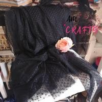 ราคา 1y (90cmx150cm) ผ้าโปร่ง นิ่ม ลายจุด ผ้าตาข่าย ผ้าตาข่ายนิ่ม ผ้าตาข่ายยืด ขนาดกว้าง 90 เซนติเมตร x ความยาว 150 เซนติเมตร (26362278732)