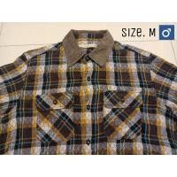 ราคา GLOBAL WORK เสื้อเชิ้ตแขนยาวลายสก๊อต เสื้อเชิ้ตวินเทจ (19824181339)