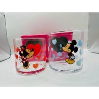 ราคา แก้วเล็ก Tokyo Disney Resort Mickey Minne Mouse Glass 1 กล่องมี2ใบ (26684631916)