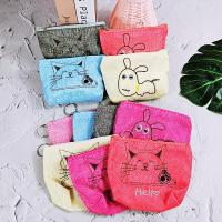 ราคา กระเป๋าสตางค์ น่ารัก กระเป๋าใส่เหรียญ ผ้ากระสอบ ปักลายการ์ตูน น่ารัก ของขวัญ ของชำร่วย คละสี คละลาย (19671237251)